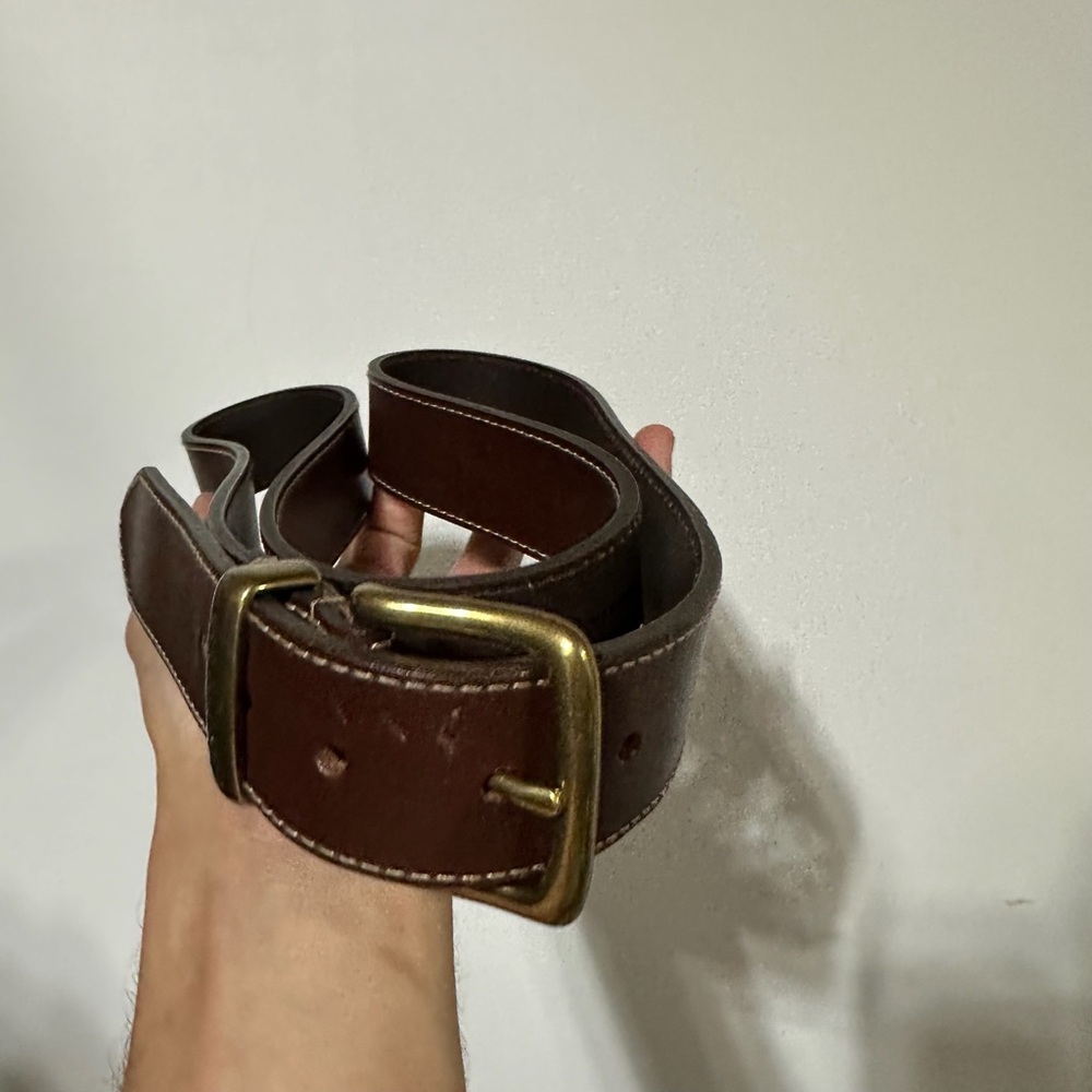 NWT Carhartt leather belt size 44